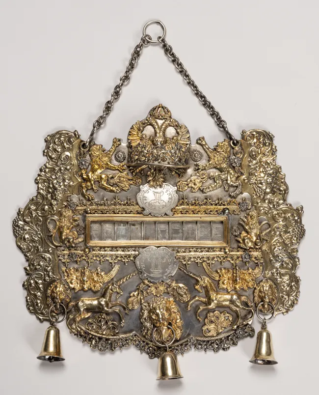 Thomas Ringler, Torah Shield, 1661–1664. The Jewish Museum, Gift of Dr. Harry G.  Friedman