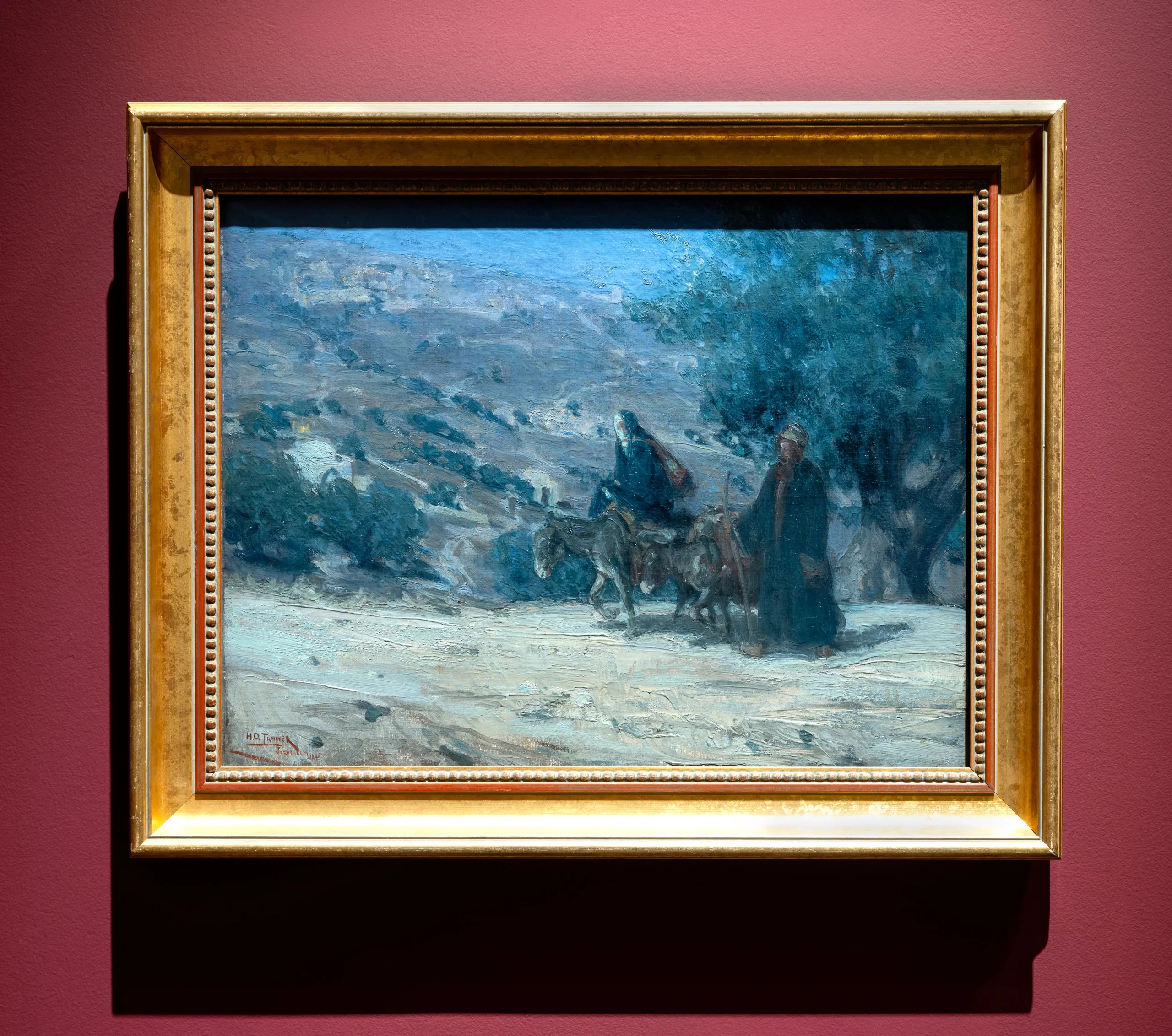 Flight into Egypt by Henry Ossawa Tanner 