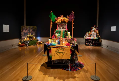 Installation image of Celebrating el Día de Muertos 2024