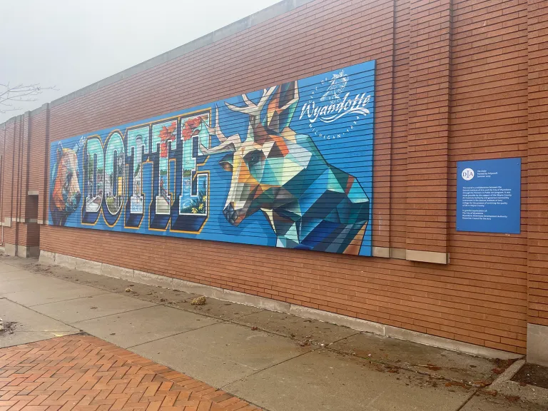 The Dotte mural, 2023