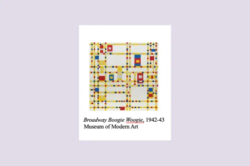 Broadway Boogie Woogie, 1942-43, Museum of Modern Art
