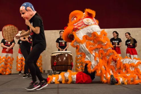 Michigan Lion Dancec