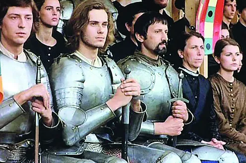 A still from Lancelot du Lac