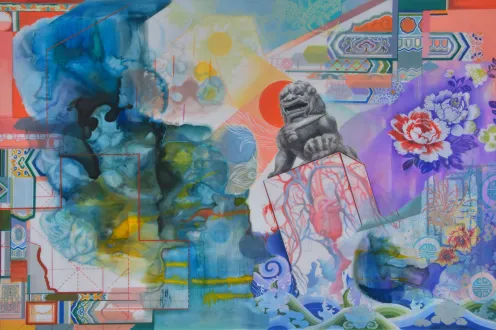 Luzhen Qiu, Purple Mountain II