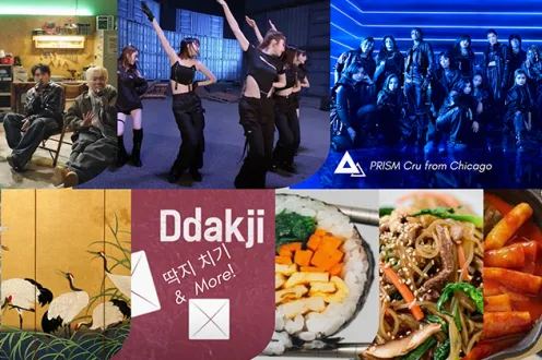 Collage images of k-pop experiences at the DIA