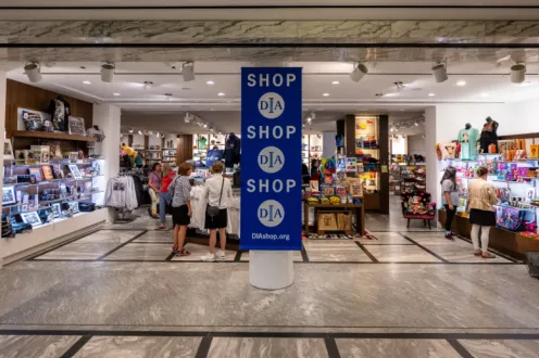 DIA Shop from the entrance