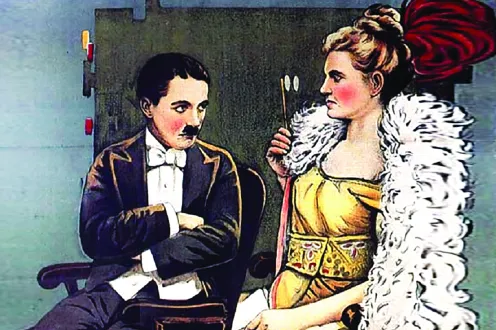 Charlie Chaplin illustration