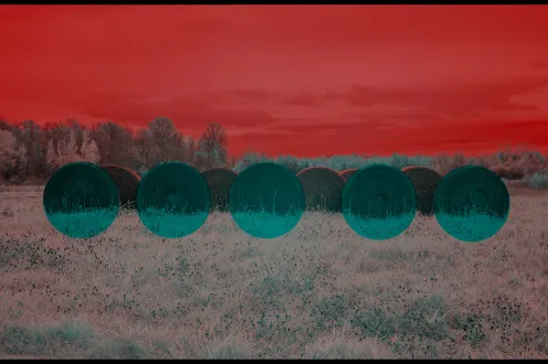 Cressandra Thibodeaux (Sault Ste. Marie Tribe of Chippewa), Fever Visions I , 2023. Courtesy of the artist