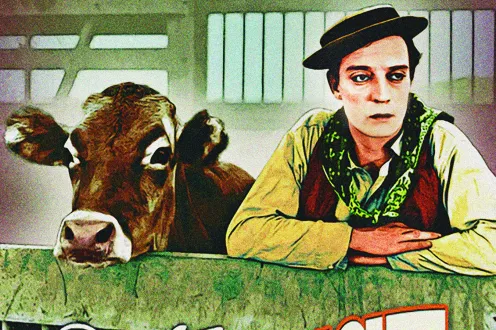 A still from Go West, screening at the Detroit Film Theatre in December 2025.