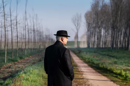 A still from the film La Grazia, screening at the Detroit Film Theatre in December 2025