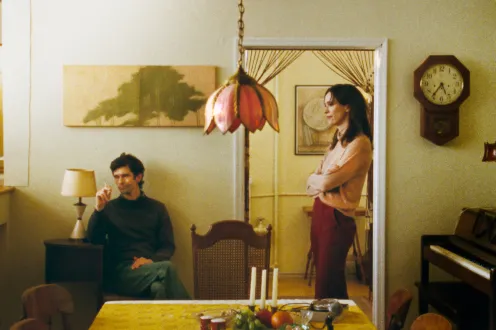 A still from the film Peter Hujar's Day, screening at the Detroit Film Theatre in November 2025