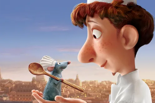 A still from Ratatouille