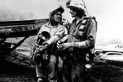 A still from Harlan County USA