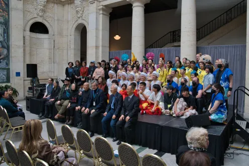 An AAPI Celebration Show in the DIA's Rivera Court