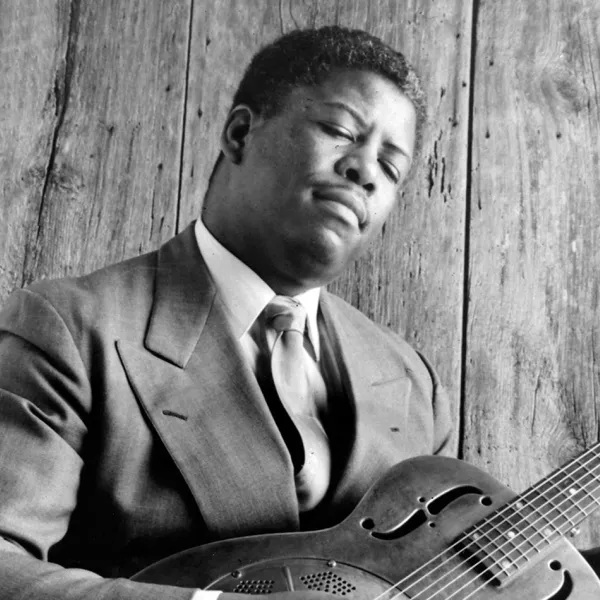 Robert Jones pictured playing guitar