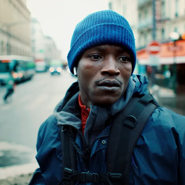 A still from Souleymane's Story, screening at the Detroit Film Theatre in October 2025